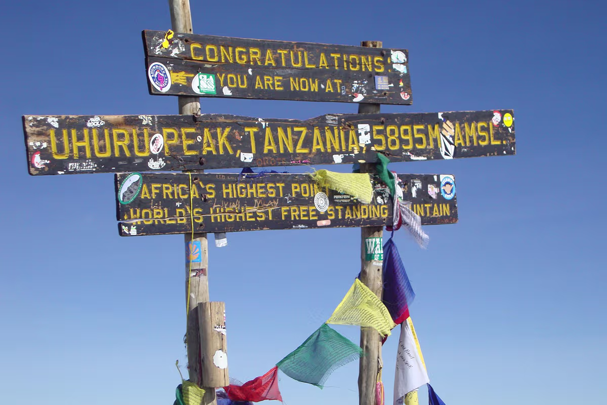 Kilimanjaro high camp altitude training